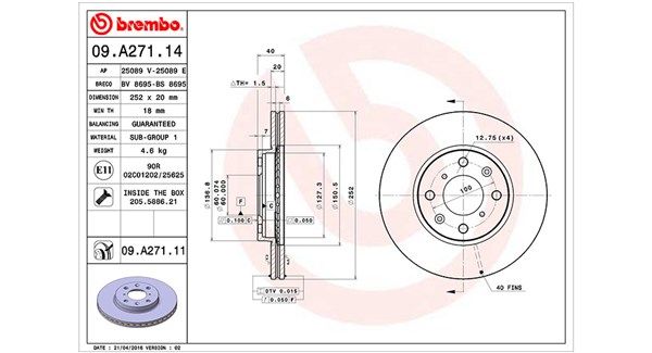 MAGNETI MARELLI Jarrulevy 360406091200